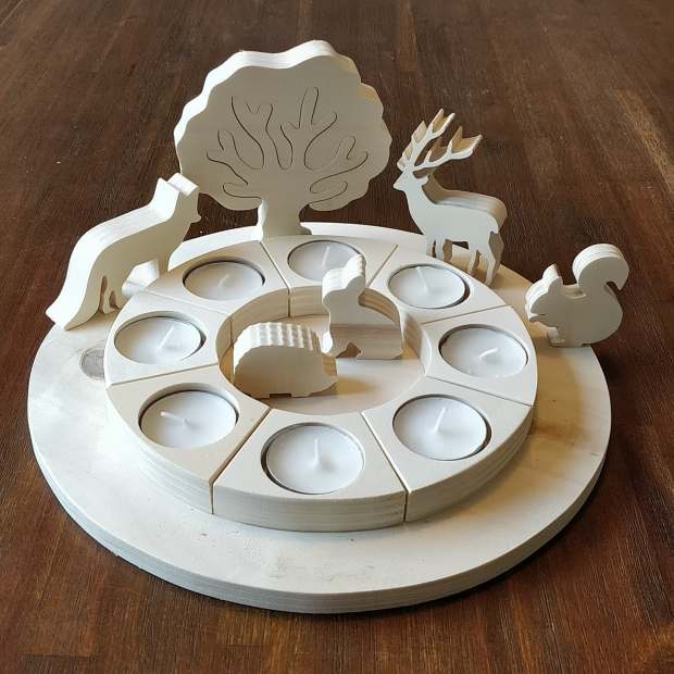 theelichtjes goed hout